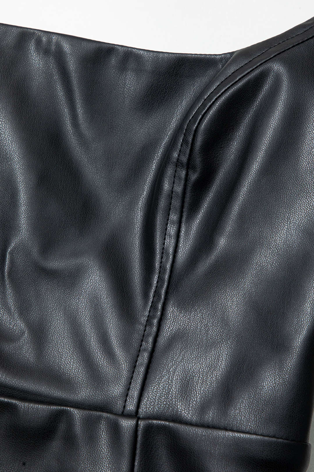 Chic Strapless Faux Leather Pleated Midi Dress for Y2K Fashion & Coquette Aesthetic Chic Strapless Faux Leather Pleated Midi Dress for Y2K Fashion & Coquette Aesthetic