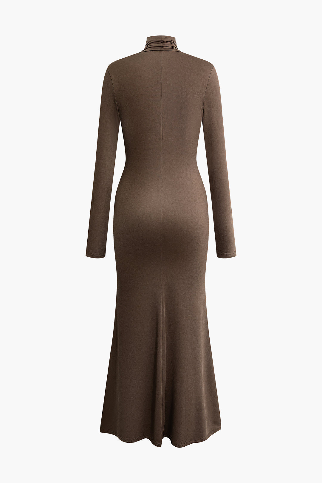 Chic Turtleneck Long Sleeve Maxi Dress for Y2K Fashion Lovers and Coquette Aesthetic Chic Turtleneck Long Sleeve Maxi Dress for Y2K Fashion Lovers and Coquette Aesthetic