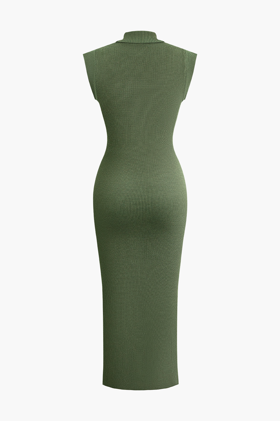 Chic Turtleneck Sleeveless Knit Midi Dress for Y2K Aesthetic and Coquette Style Chic Turtleneck Sleeveless Knit Midi Dress for Y2K Aesthetic and Coquette Style