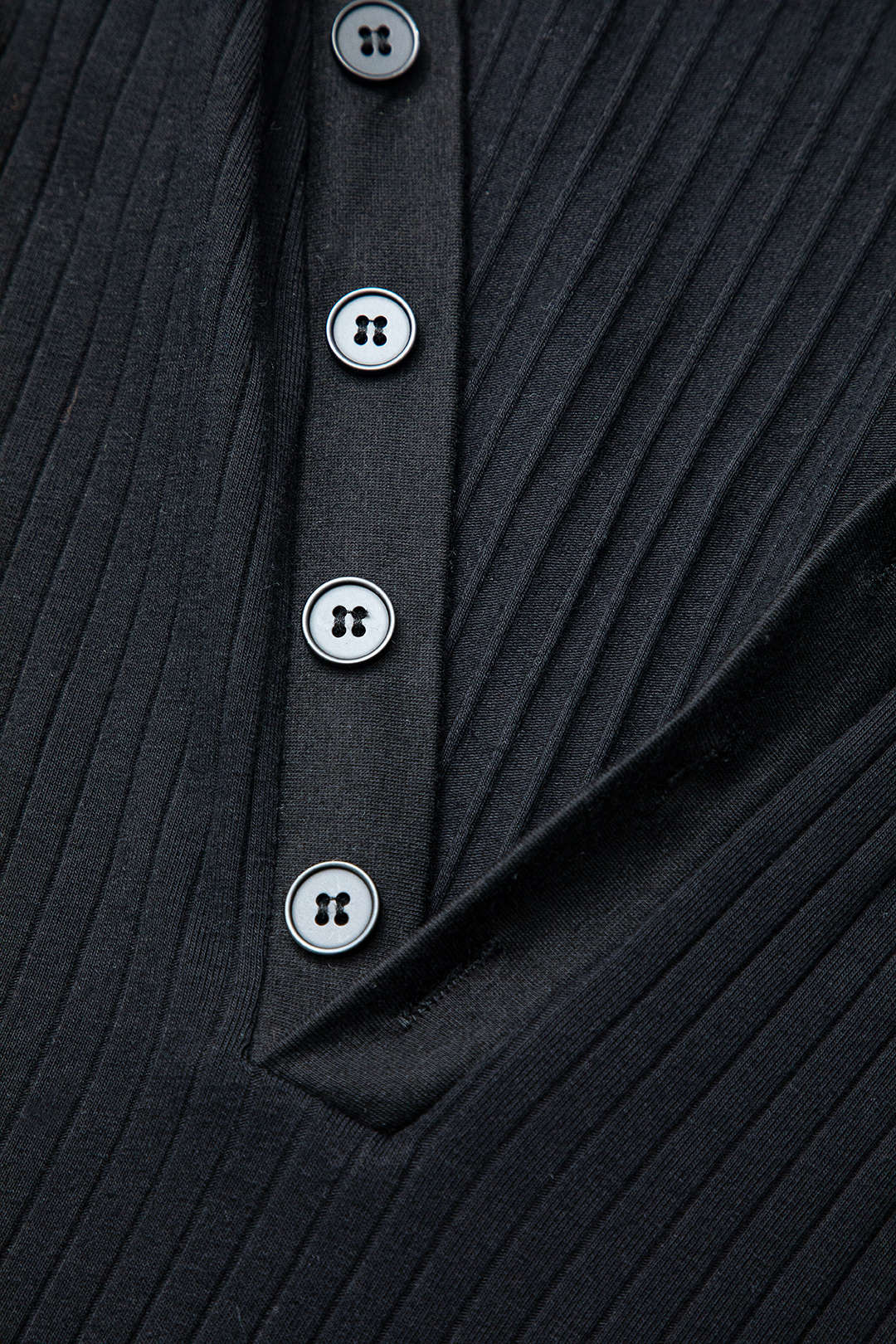 Chic V Neck Button Up Long Sleeve Knit Maxi Dress for Effortless Y2K Style Chic V Neck Button Up Long Sleeve Knit Maxi Dress for Effortless Y2K Style