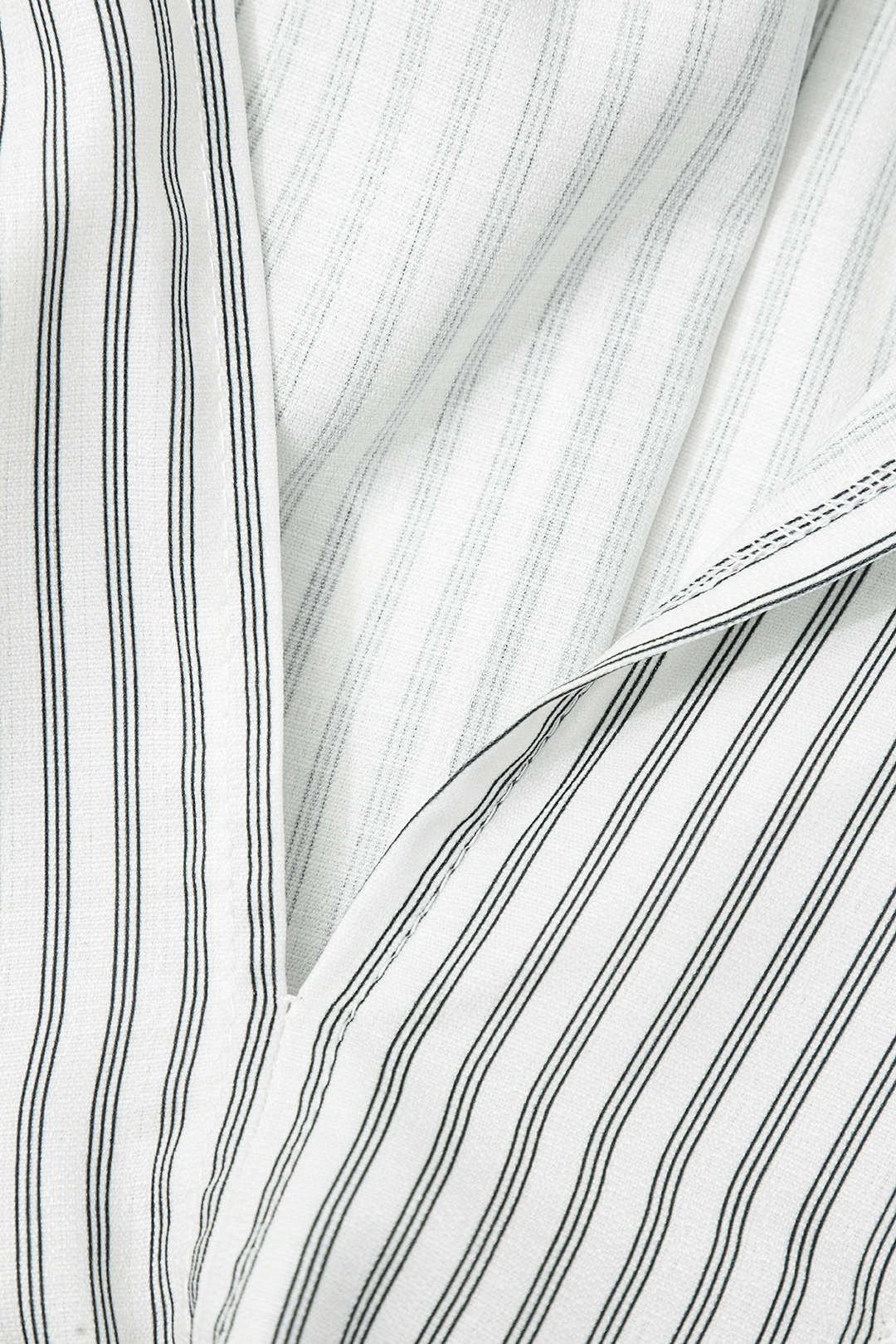 Chic Vertical Stripe V-Neck Mini Dress for Y2K Aesthetic and Coquette Style Chic Vertical Stripe V-Neck Mini Dress for Y2K Aesthetic and Coquette Style