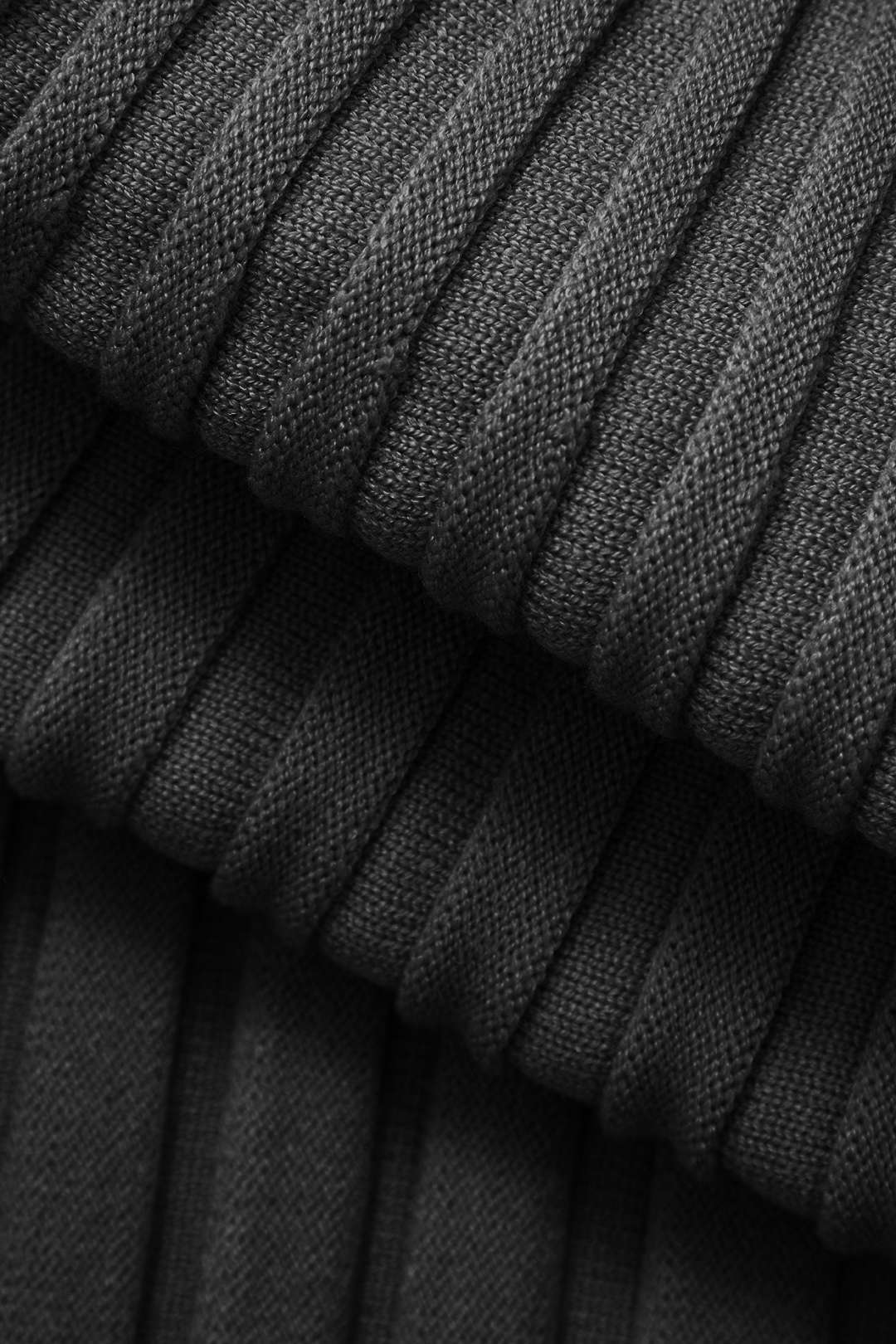 Chic Y2K Fashion: Round Neck Long Sleeve Knit Crop Top & Textured Knit Slit Skirt Set Chic Y2K Fashion: Round Neck Long Sleeve Knit Crop Top & Textured Knit Slit Skirt Set