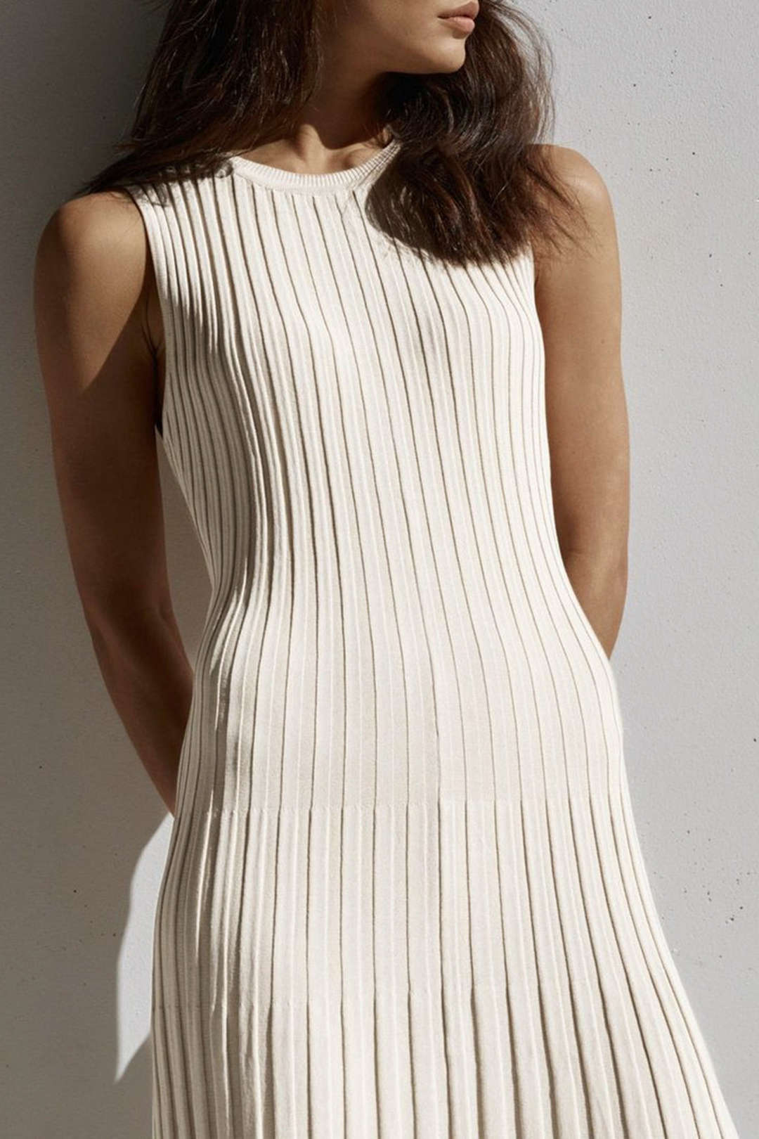 Chic Y2K Style Round Neck Tie Waist Rib Knit Tank Dress for Effortless Aesthetic Looks Chic Y2K Style Round Neck Tie Waist Rib Knit Tank Dress for Effortless Aesthetic Looks
