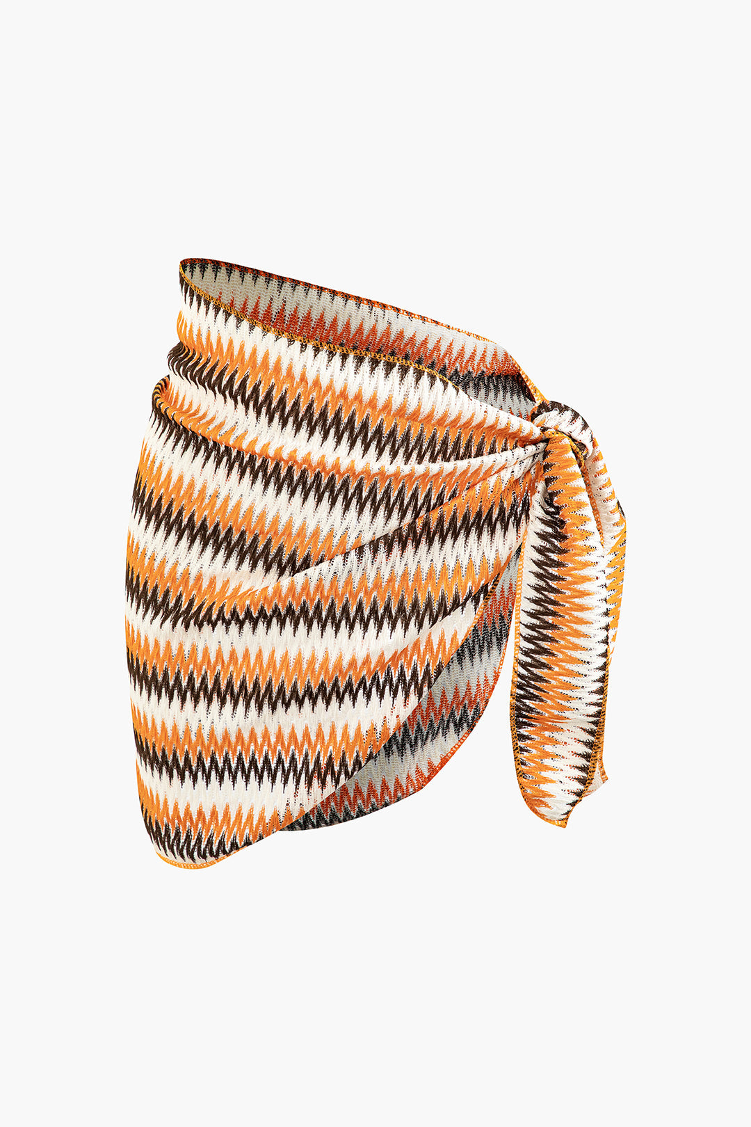 Colorblock Halter Bikini & Knot Side Sarong Set for Y2K Aesthetic Beach Vibes Colorblock Halter Bikini & Knot Side Sarong Set for Y2K Aesthetic Beach Vibes