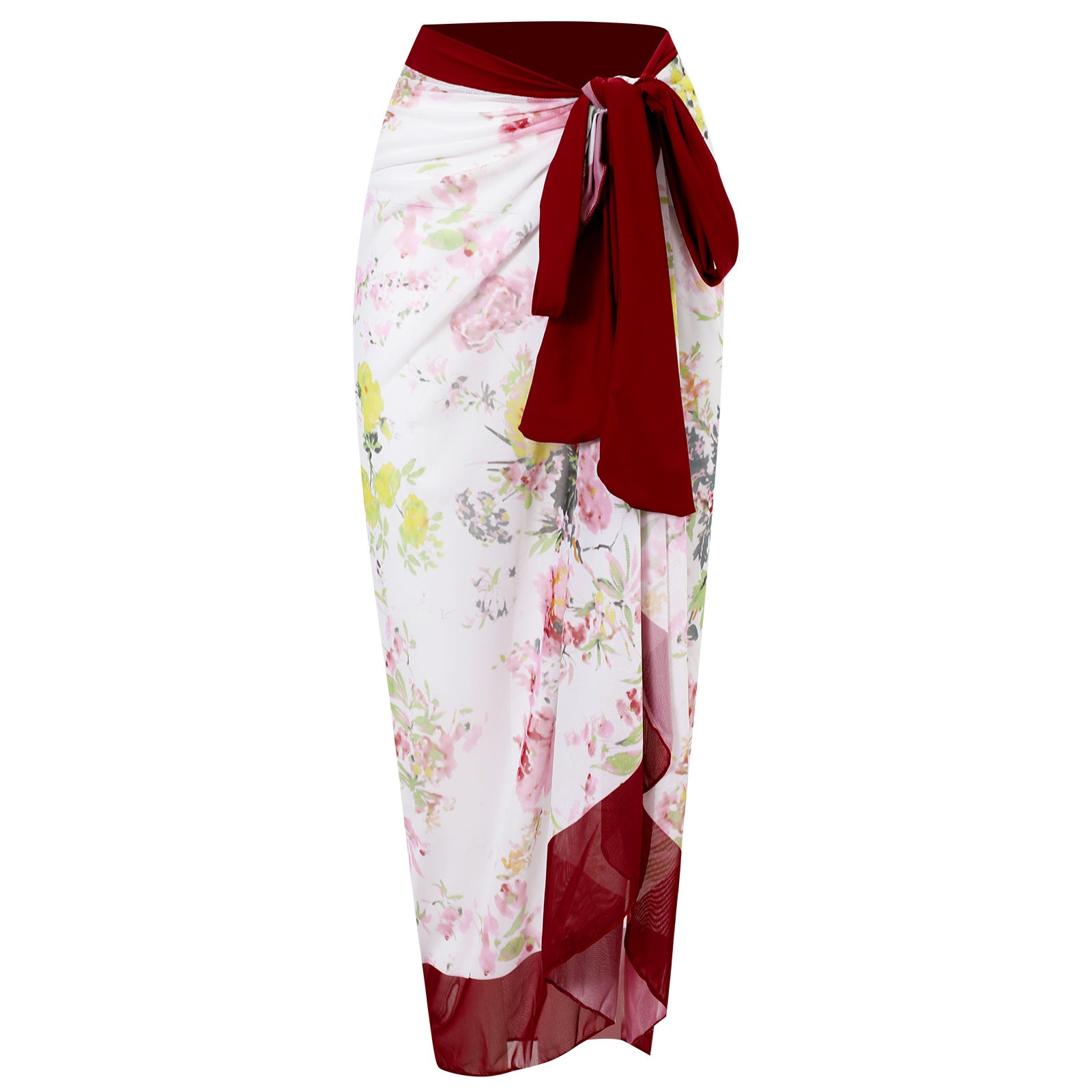 Colorblock Knot Wrap Cargo Skirt - Y2K Fashion Meets Coquette Aesthetic for Trendy Outfits Colorblock Knot Wrap Cargo Skirt - Y2K Fashion Meets Coquette Aesthetic for Trendy Outfits