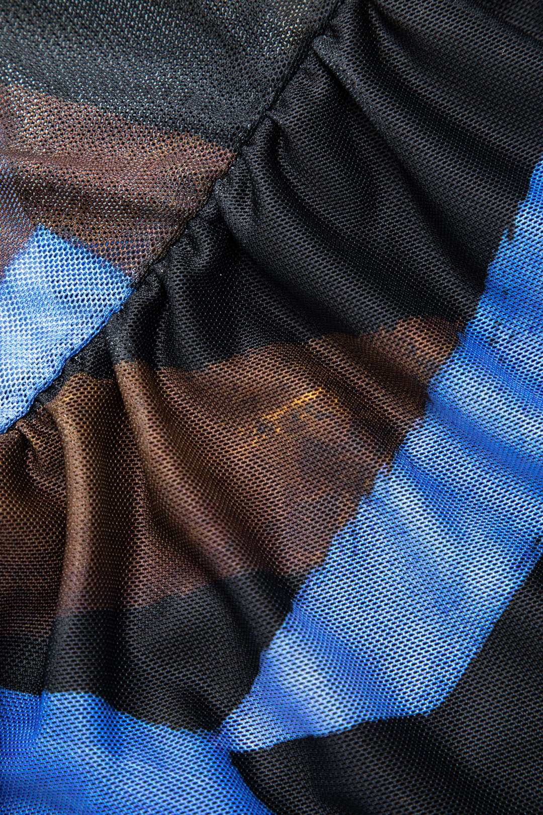 Colorblock Ruched Mesh Straight Leg Pants - Y2K Aesthetic Fashion for Trendy Outfits Colorblock Ruched Mesh Straight Leg Pants - Y2K Aesthetic Fashion for Trendy Outfits