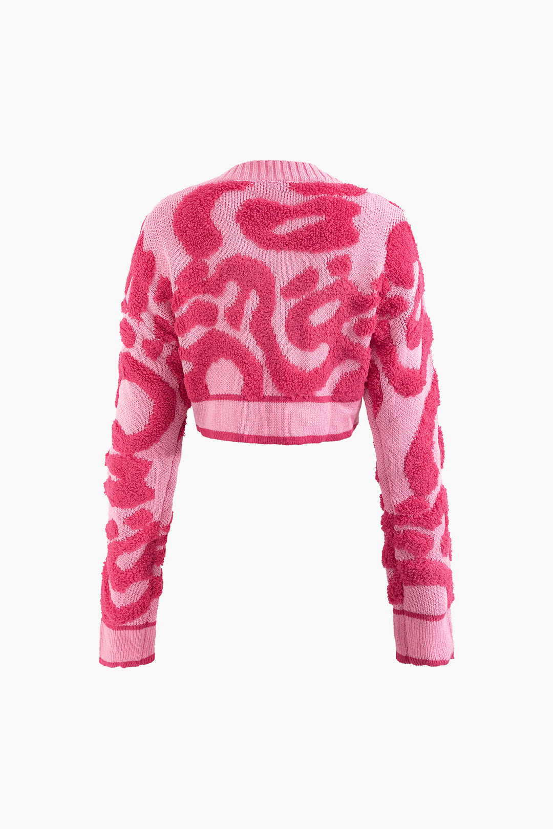 Colorblock V-Neck Knit Button-Up Cardigan for Y2K Aesthetic and Coquette Style Outfits