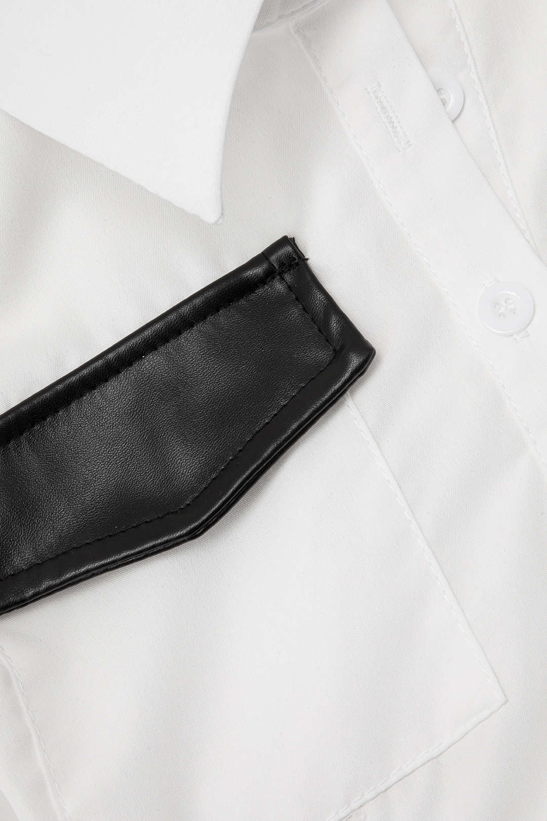 Contrast Pocket Belted Crop Top: Y2K Fashion Essential for Aesthetic Outfits Contrast Pocket Belted Crop Top: Y2K Fashion Essential for Aesthetic Outfits