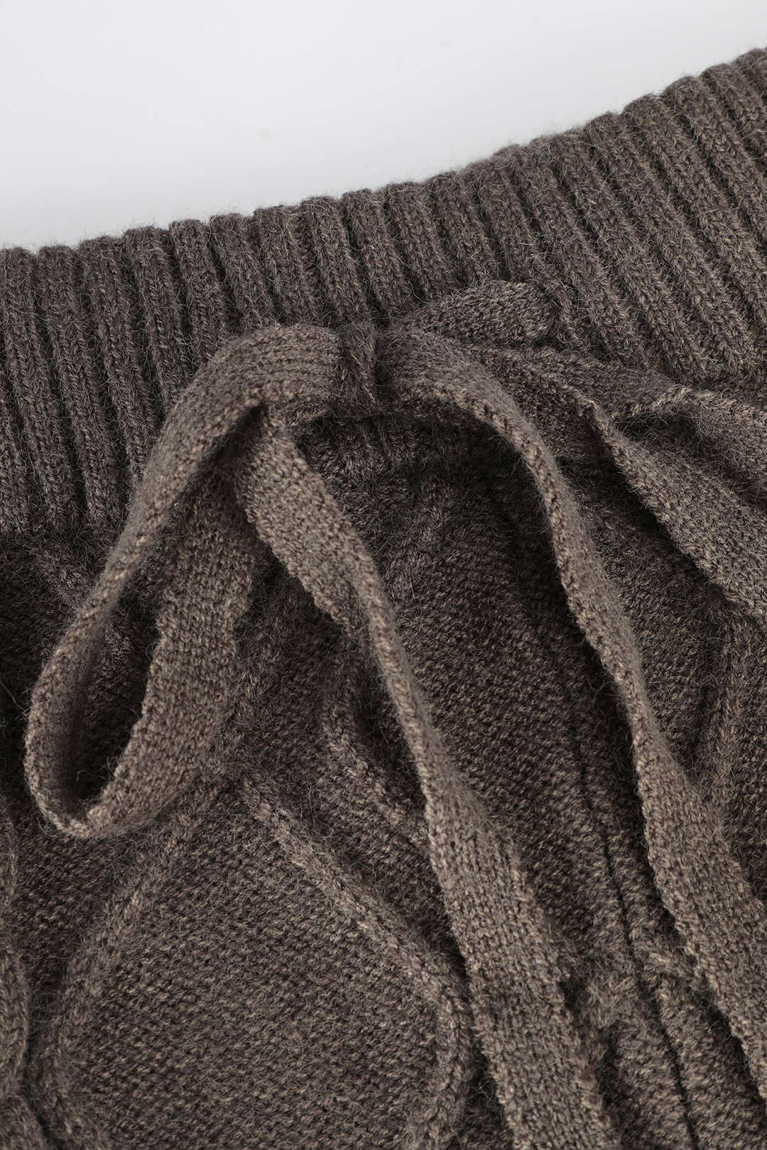 Coquette Aesthetic High Waisted Drawstring Cable Knit Shorts for Y2K Fashion Lovers Coquette Aesthetic High Waisted Drawstring Cable Knit Shorts for Y2K Fashion Lovers