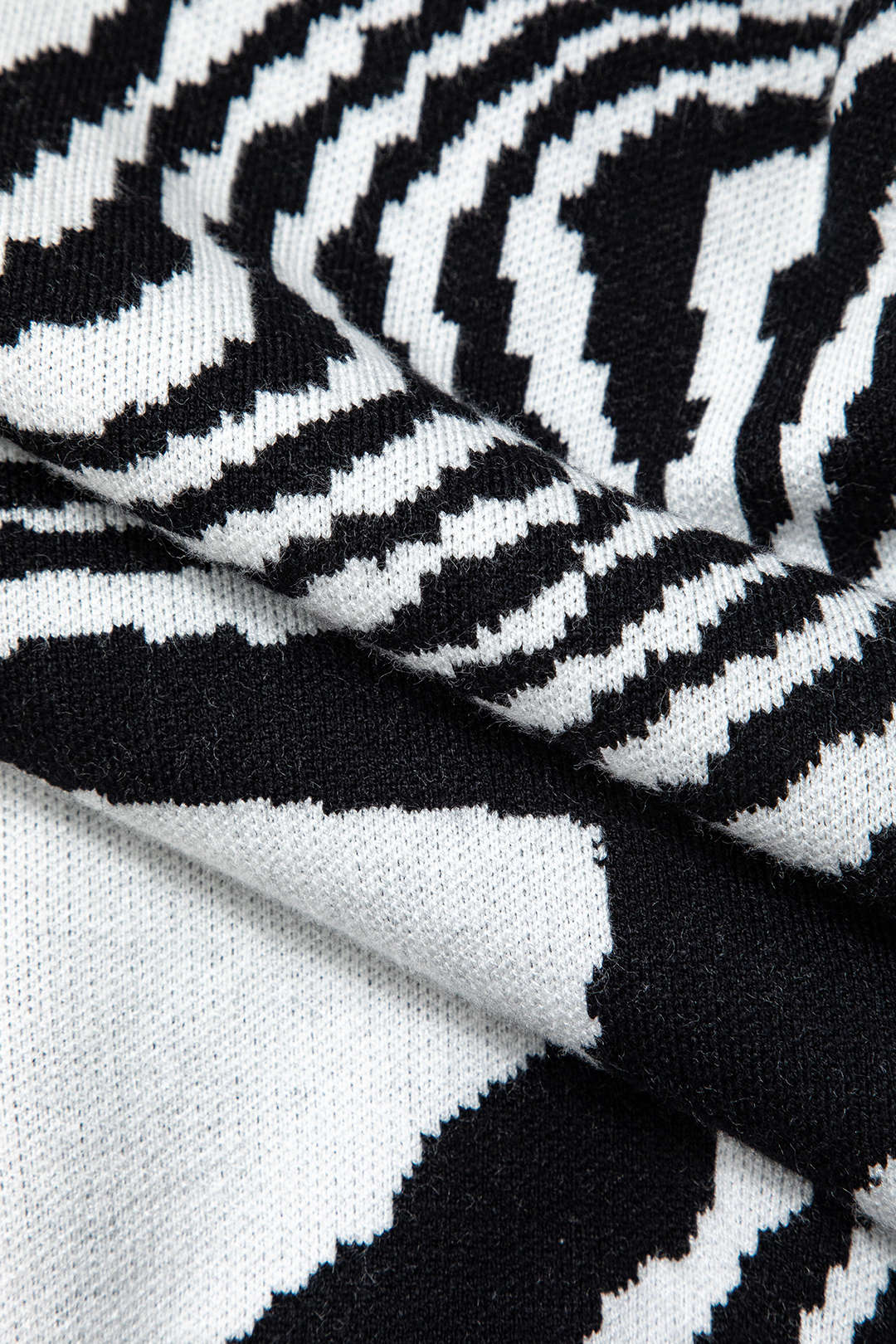 Coquette Aesthetic Line Pattern Round Neck Sweater - Y2K Fashion Cute Top for Stylish Looks Coquette Aesthetic Line Pattern Round Neck Sweater - Y2K Fashion Cute Top for Stylish Looks