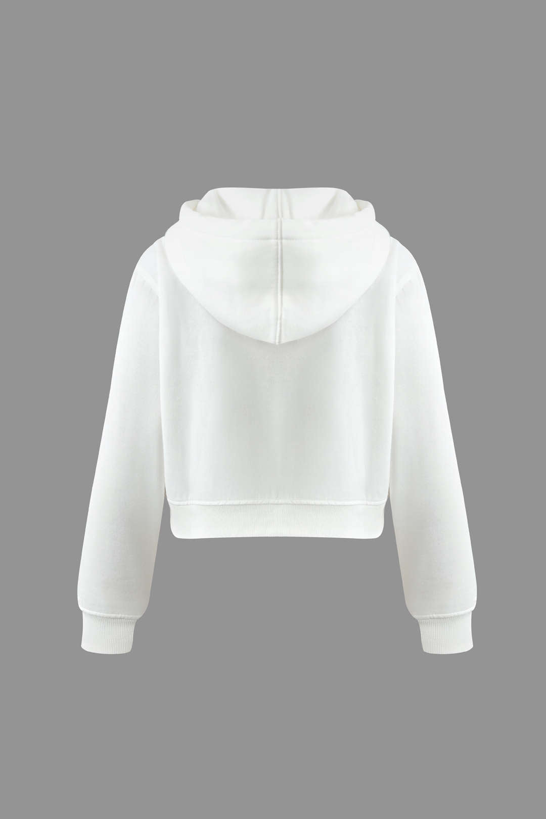 Coquette Aesthetic Solid Long Sleeve Drawstring Pocket Hoodie for Y2K Fashion Lovers Coquette Aesthetic Solid Long Sleeve Drawstring Pocket Hoodie for Y2K Fashion Lovers