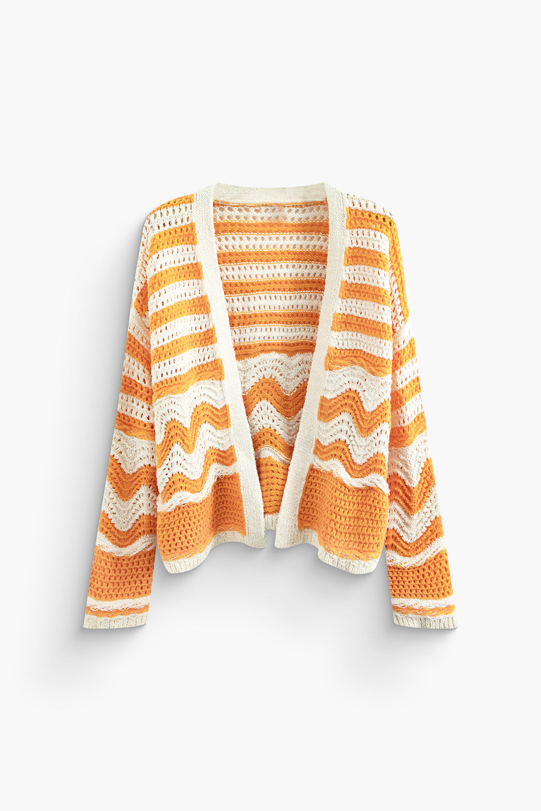 Coquette Aesthetic Stripe Knit Cardigan - Y2K Fashion Essential for Cute Outfits