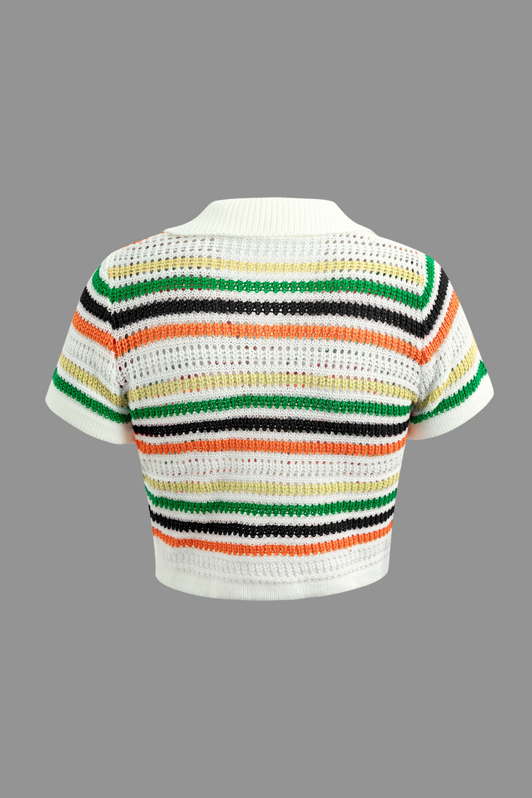 Coquette Aesthetic Stripe Knit Pearl Button Collar Top & Shorts Set for Y2K Fashion Coquette Aesthetic Stripe Knit Pearl Button Collar Top & Shorts Set for Y2K Fashion