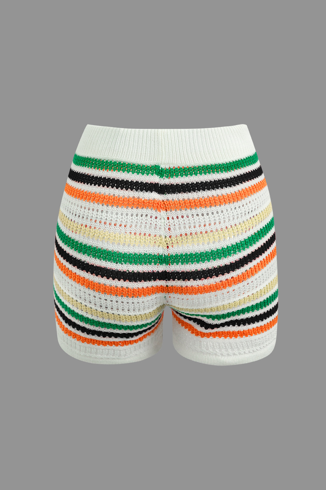 Coquette Aesthetic Stripe Knit Pearl Button Collar Top & Shorts Set for Y2K Fashion Coquette Aesthetic Stripe Knit Pearl Button Collar Top & Shorts Set for Y2K Fashion