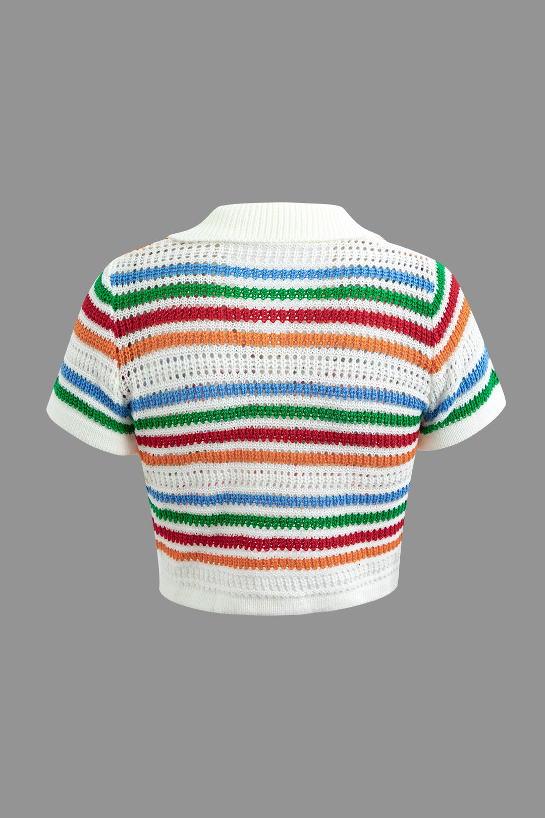 Coquette Aesthetic Stripe Knit Pearl Button Collar Top & Shorts Set for Y2K Fashion Coquette Aesthetic Stripe Knit Pearl Button Collar Top & Shorts Set for Y2K Fashion