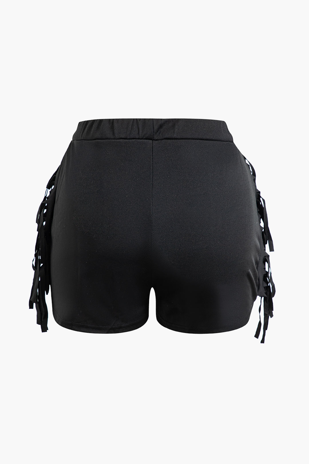 Coquette Aesthetic Tassel Pocket Hooded Crop Sweatshirt and Shorts Set for Y2K Style Coquette Aesthetic Tassel Pocket Hooded Crop Sweatshirt and Shorts Set for Y2K Style