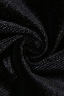 Coquette Aesthetic Zip-Up Long Sleeve High Neck Velvet Jumpsuit for Y2K Fashion Lovers