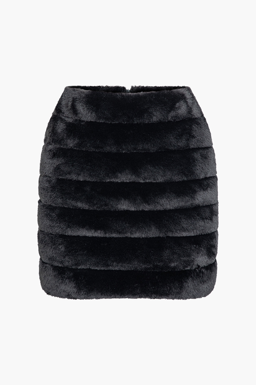 Coquette Aesthetic Zipper Faux Fur Mini Skirt for Y2K Fashion Lovers Coquette Aesthetic Zipper Faux Fur Mini Skirt for Y2K Fashion Lovers