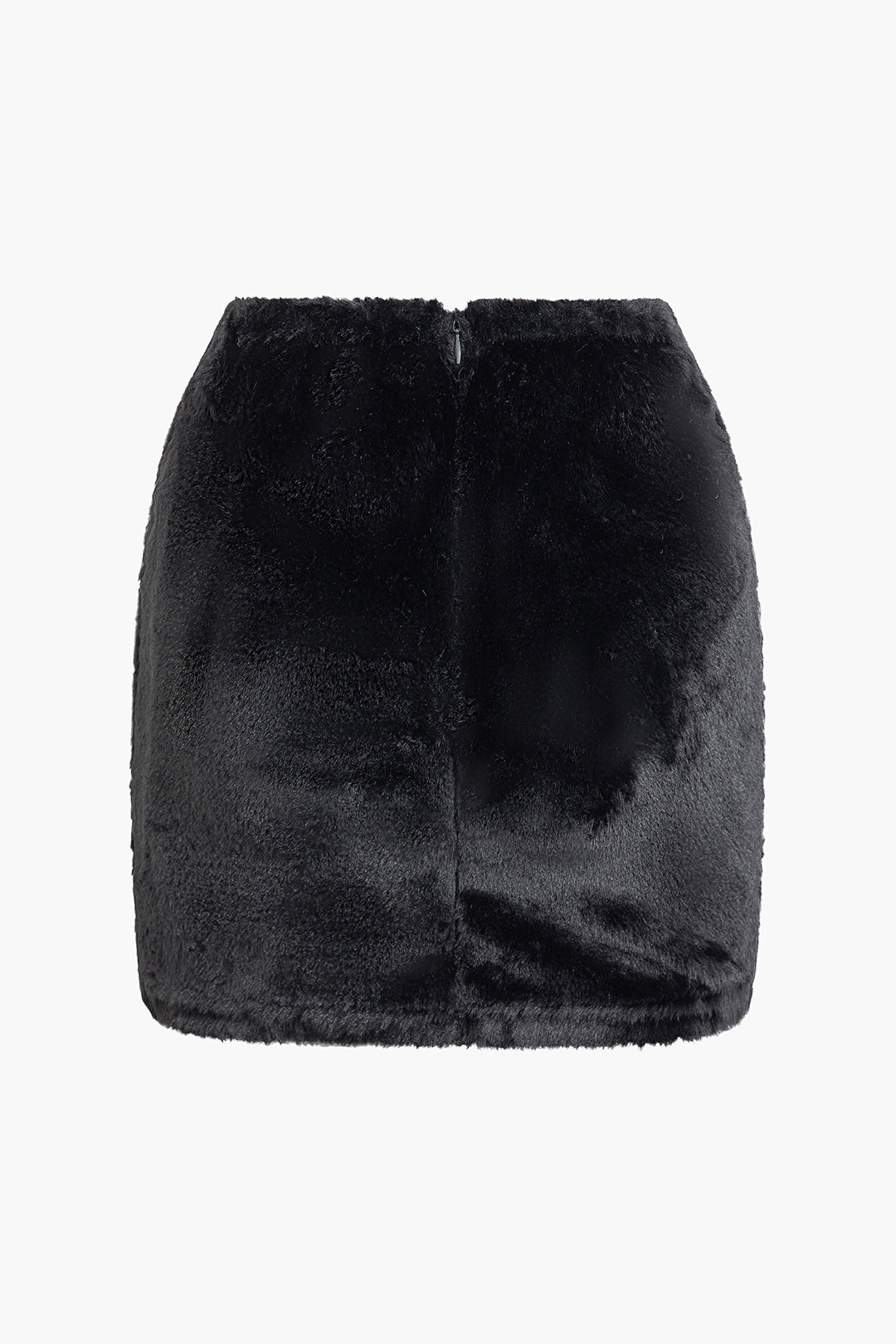 Coquette Aesthetic Zipper Faux Fur Mini Skirt for Y2K Fashion Lovers Coquette Aesthetic Zipper Faux Fur Mini Skirt for Y2K Fashion Lovers