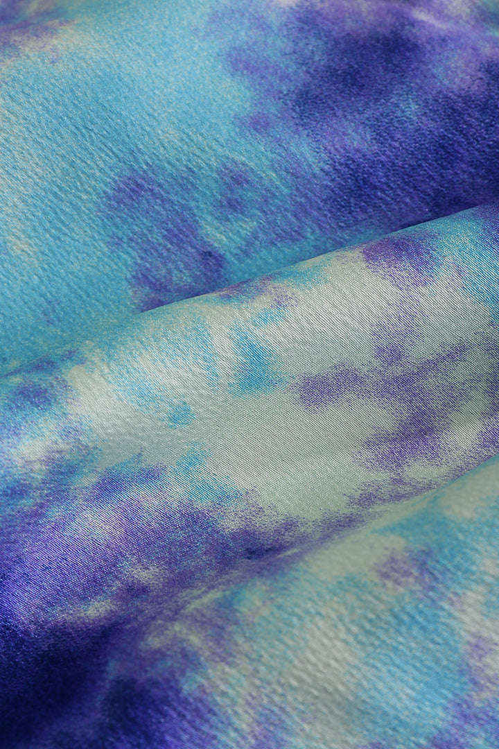 Cosmic Dreams Y2K Aesthetic Printed Dress for a Stellar Fashion Statement