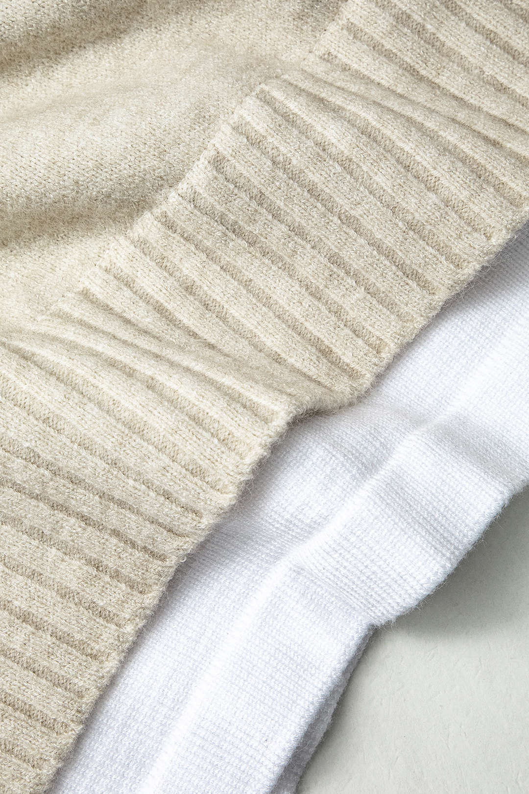 Cozy Patchwork Mock Neck Sweater & Knit Straight Leg Pant Set for Y2K Aesthetic Style Cozy Patchwork Mock Neck Sweater & Knit Straight Leg Pant Set for Y2K Aesthetic Style