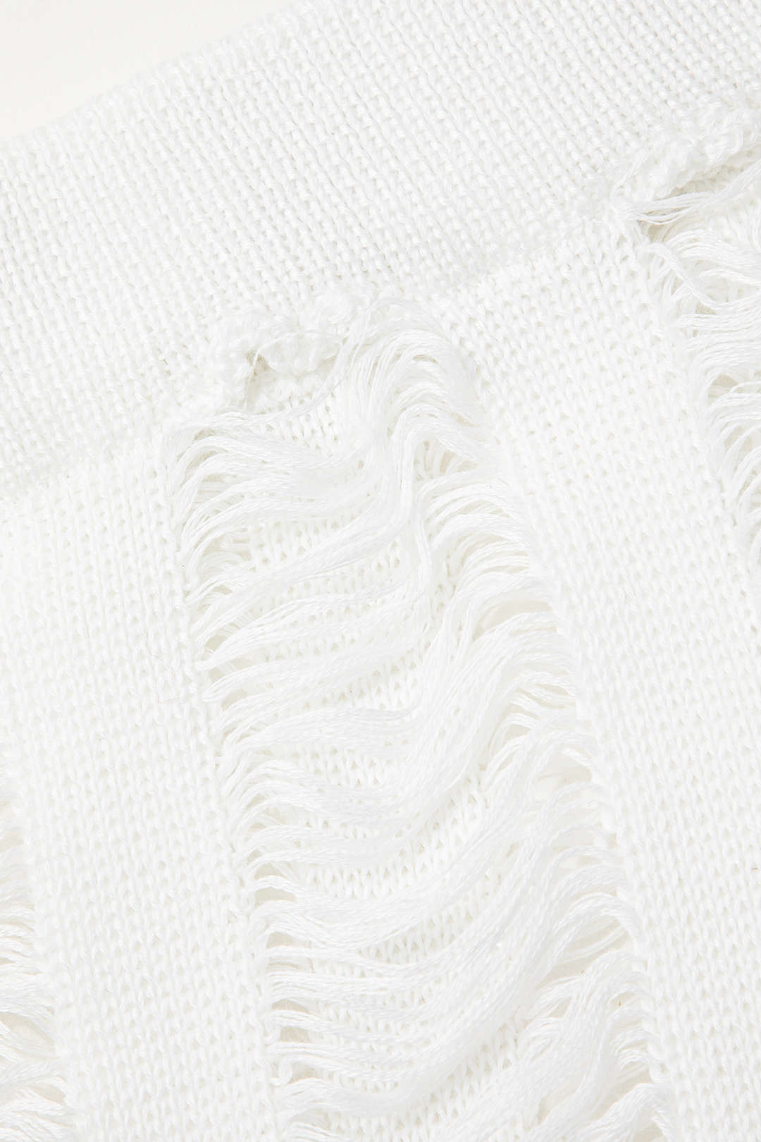 Distressed Knit Cami Top with Laddered Design & Split Maxi Skirt Set for Y2K Aesthetic Distressed Knit Cami Top with Laddered Design & Split Maxi Skirt Set for Y2K Aesthetic