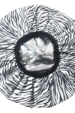 Double Layer Waterproof Shower Cap for Hair Masks - Perfect for Y2K and Coquette Aesthetic