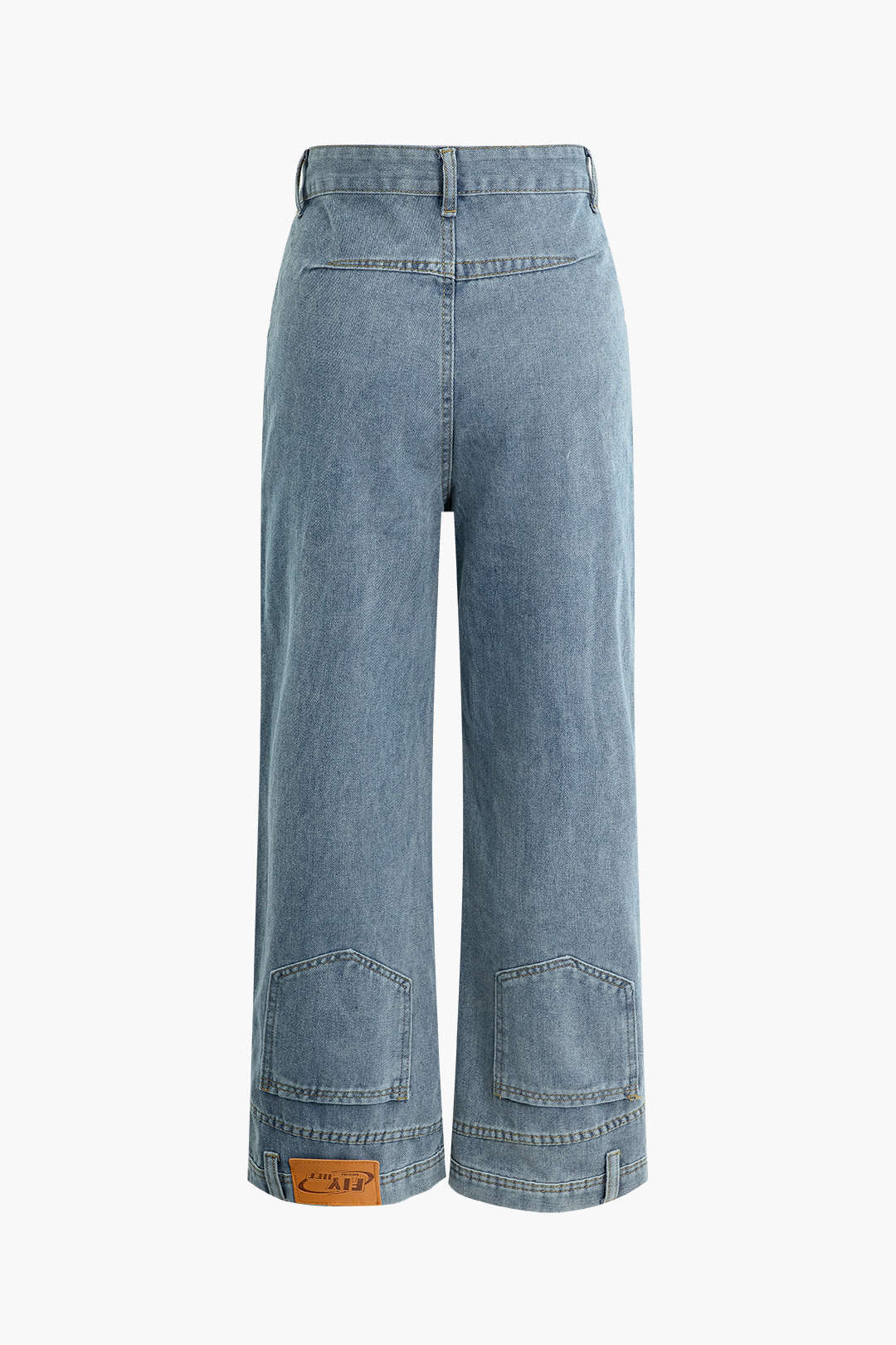 Faded Wide Leg Jeans - Y2K Aesthetic Denim for Effortless Grunge Style Outfits Faded Wide Leg Jeans - Y2K Aesthetic Denim for Effortless Grunge Style Outfits