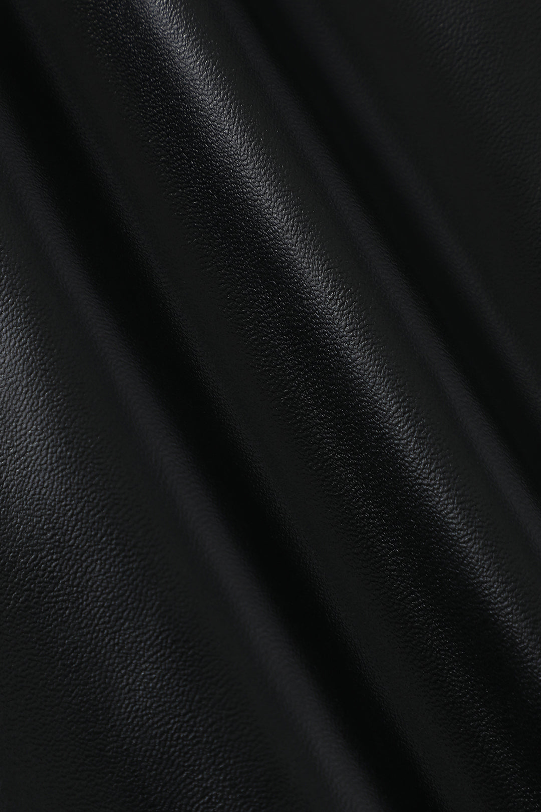 Faux Leather Asymmetric Hem Shorts for Y2K Aesthetic and Grunge Style Outfits Faux Leather Asymmetric Hem Shorts for Y2K Aesthetic and Grunge Style Outfits