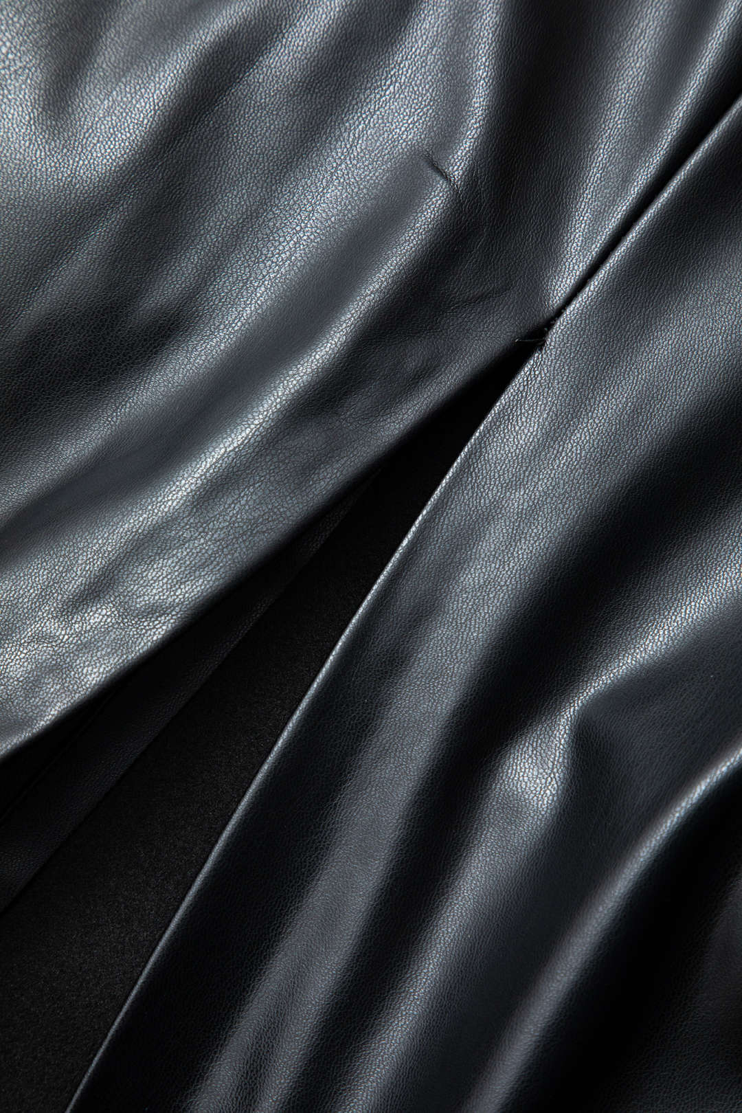 Faux Leather Square Neck Sleeveless Slit Maxi Dress for Y2K Aesthetic and Coquette Style Faux Leather Square Neck Sleeveless Slit Maxi Dress for Y2K Aesthetic and Coquette Style