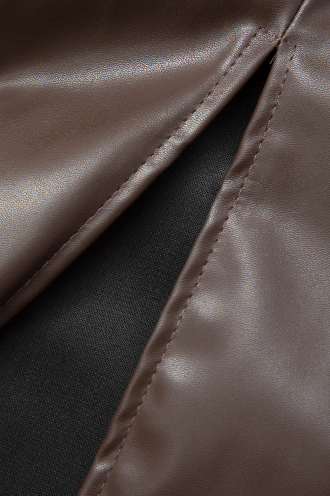 Faux Leather Y2K Aesthetic Low Back Slit Midi Dress for Chic Coquette Style Faux Leather Y2K Aesthetic Low Back Slit Midi Dress for Chic Coquette Style