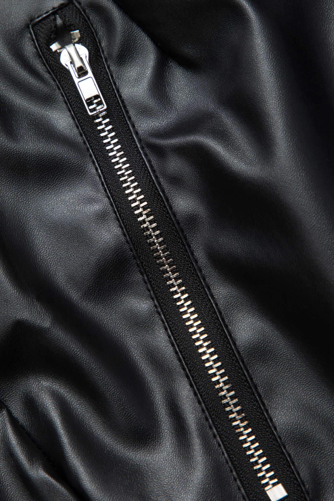 Faux Leather Zipper Mini Skirt - Y2K Grunge Style with Foldover Waist for Trendy Outfits Faux Leather Zipper Mini Skirt - Y2K Grunge Style with Foldover Waist for Trendy Outfits