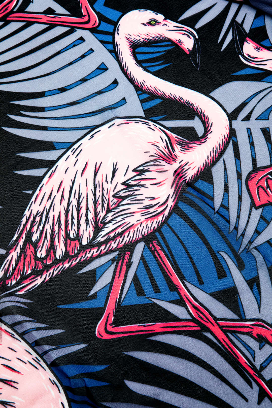 Flamingo Print Y2K Tie Swimsuit with Matching Knot Sarong Skirt Set for Trendy Aesthetic Flamingo Print Y2K Tie Swimsuit with Matching Knot Sarong Skirt Set for Trendy Aesthetic