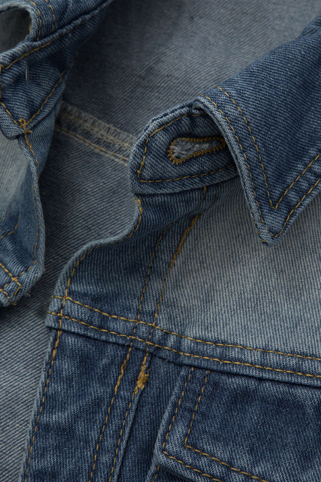 Flap Pocket Collar Denim Crop Jacket - Y2K Aesthetic Outerwear for Trendy Outfits Flap Pocket Collar Denim Crop Jacket - Y2K Aesthetic Outerwear for Trendy Outfits