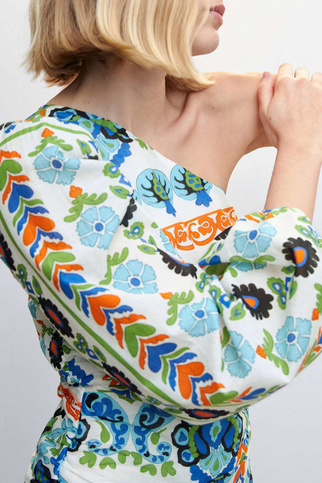 Floral Print One Shoulder Ruffle Hem Mini Dress - Y2K Aesthetic Cute Summer Outfit Floral Print One Shoulder Ruffle Hem Mini Dress - Y2K Aesthetic Cute Summer Outfit