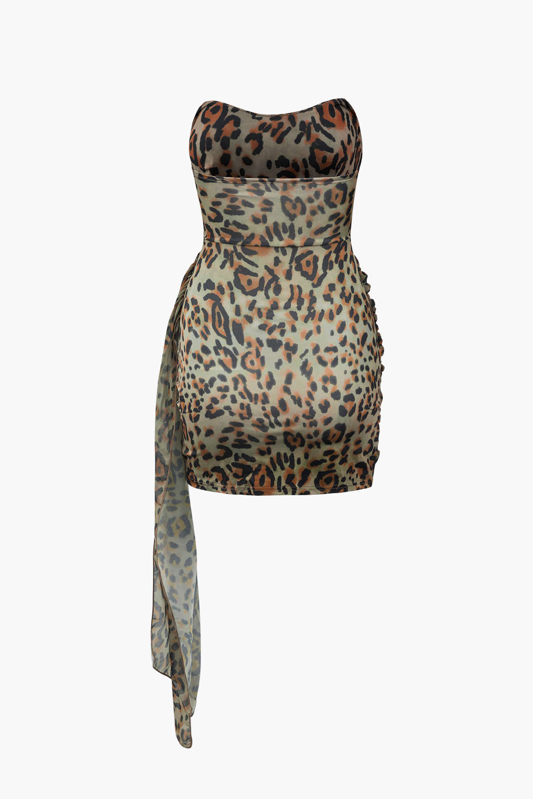 Floral Print Ruched Strapless Mini Dress for Y2K Aesthetic and Coquette Style Floral Print Ruched Strapless Mini Dress for Y2K Aesthetic and Coquette Style