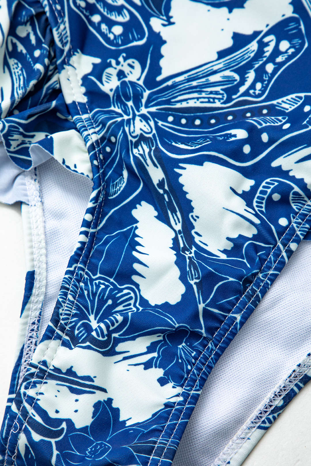 Floral Print Ruffle Y2K Aesthetic 2-Piece Bikini Set for Trendy Summer Vibes Floral Print Ruffle Y2K Aesthetic 2-Piece Bikini Set for Trendy Summer Vibes