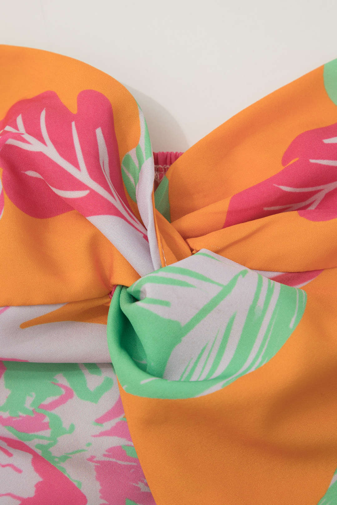 Floral Print Twist Front Pleated Jumpsuit - Y2K Aesthetic Cute Outfit for Stylish Women Floral Print Twist Front Pleated Jumpsuit - Y2K Aesthetic Cute Outfit for Stylish Women