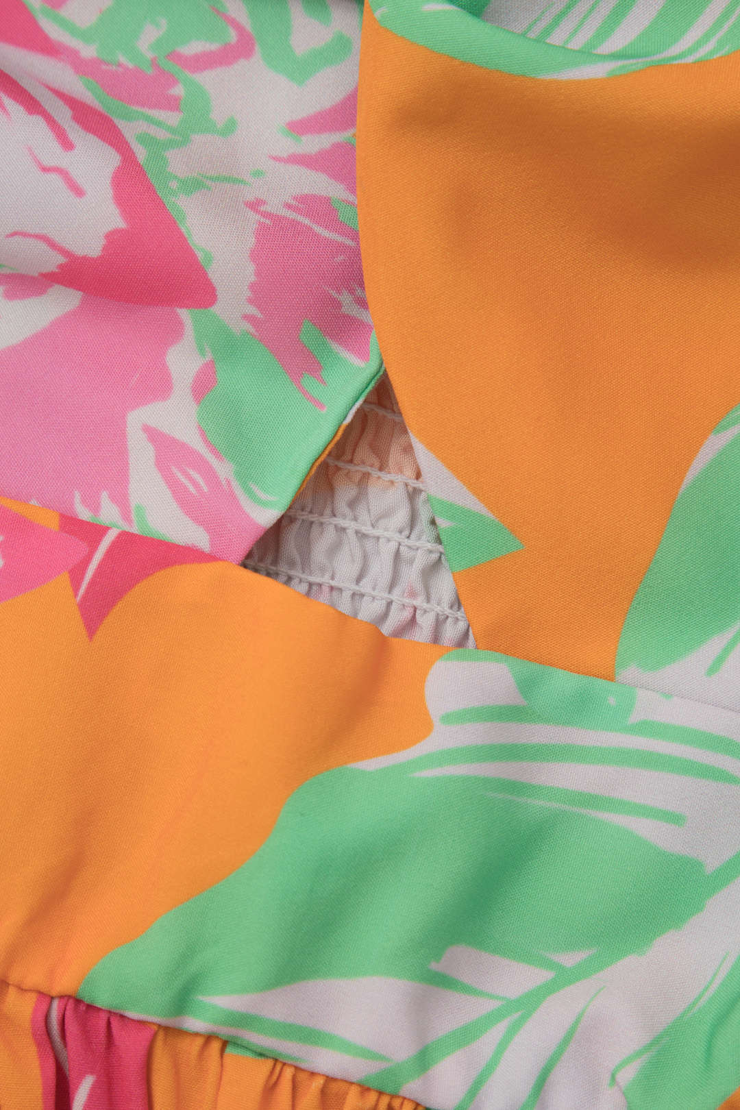 Floral Print Twist Front Pleated Jumpsuit - Y2K Aesthetic Cute Outfit for Stylish Women Floral Print Twist Front Pleated Jumpsuit - Y2K Aesthetic Cute Outfit for Stylish Women