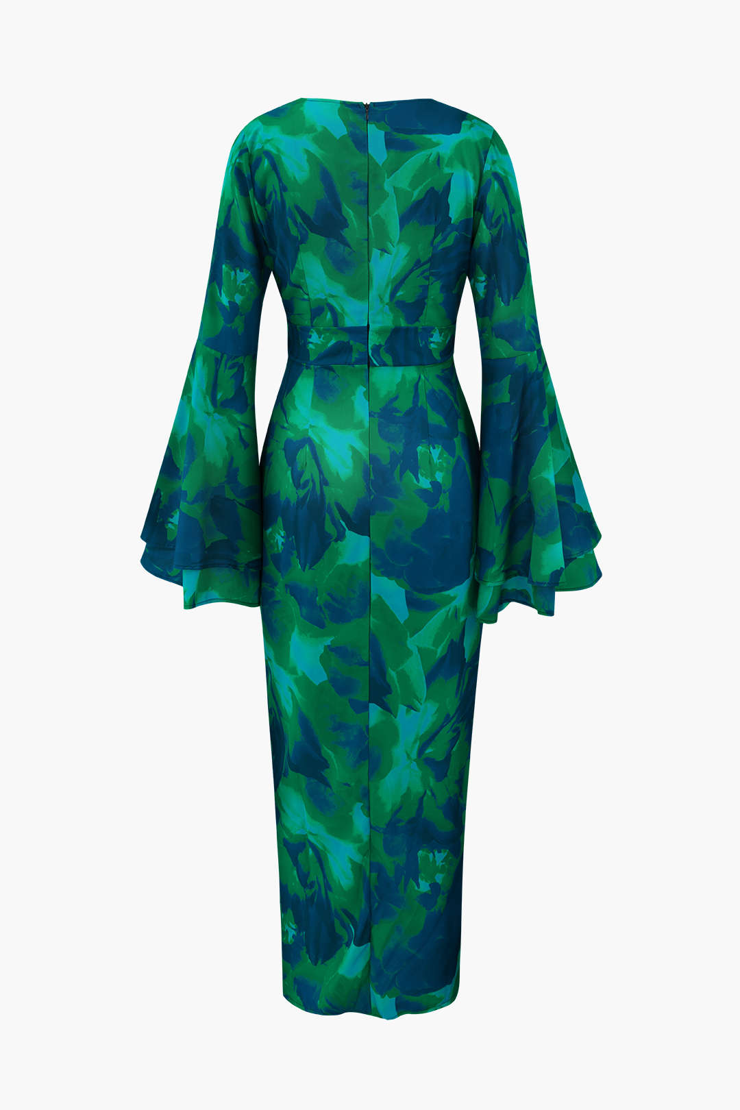 Floral Print V-Neck Slit Maxi Dress for Y2K Aesthetic and Coquette Style Outfits Floral Print V-Neck Slit Maxi Dress for Y2K Aesthetic and Coquette Style Outfits