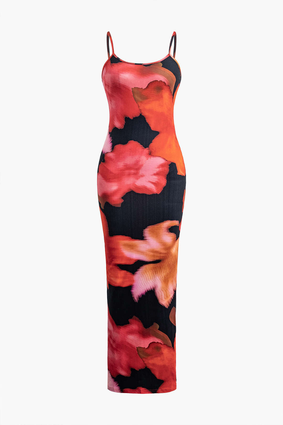 Floral Print Y2K Aesthetic Slip Maxi Dress for Effortless Coquette Style Floral Print Y2K Aesthetic Slip Maxi Dress for Effortless Coquette Style