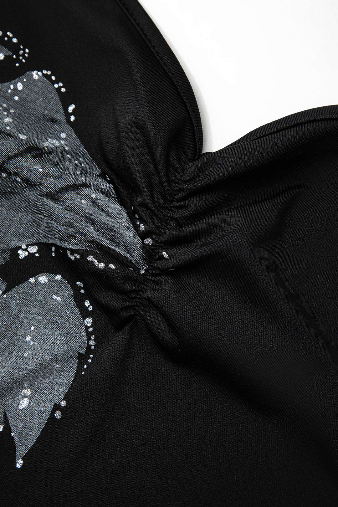 Floral V-Neck Ruched Mini Dress - Y2K Aesthetic Slip Dress for Cute Summer Outfits Floral V-Neck Ruched Mini Dress - Y2K Aesthetic Slip Dress for Cute Summer Outfits