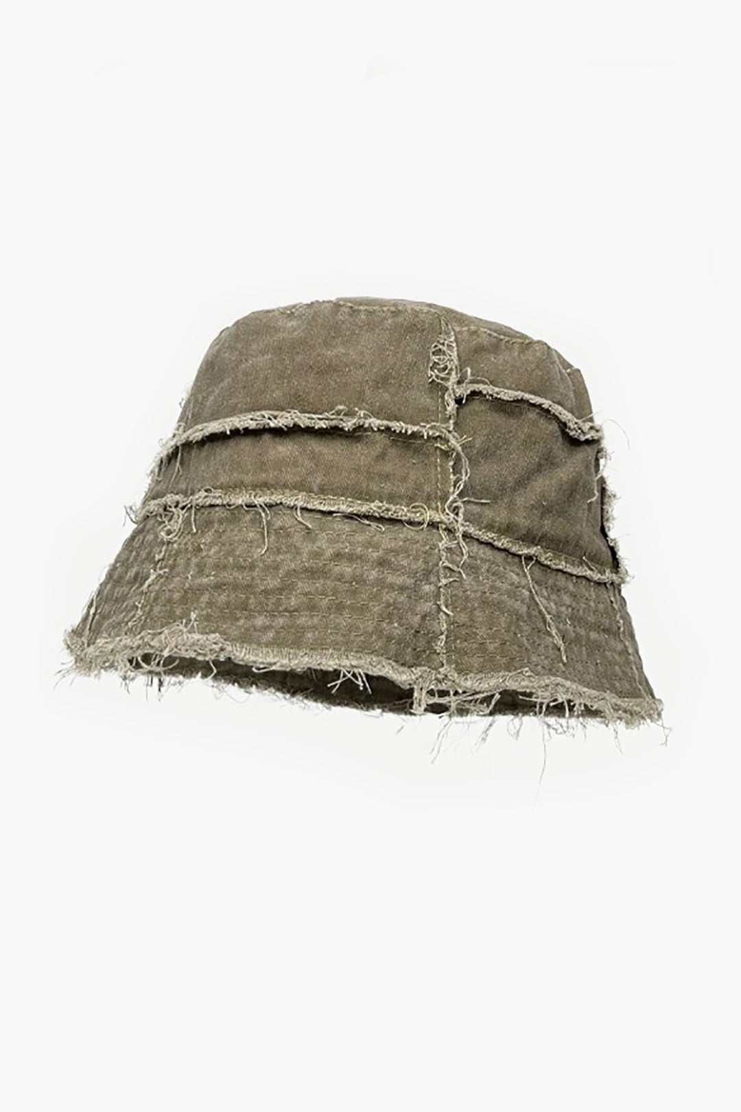Frayed Distressed Bucket Hat for Y2K Aesthetic and Grunge Style Outfits Frayed Distressed Bucket Hat for Y2K Aesthetic and Grunge Style Outfits