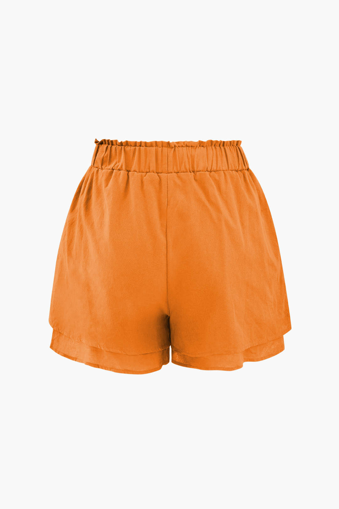 Frill Waist Shorts Set with Chest Pocket - Y2K Aesthetic Cute Outfit for Stylish Looks Frill Waist Shorts Set with Chest Pocket - Y2K Aesthetic Cute Outfit for Stylish Looks