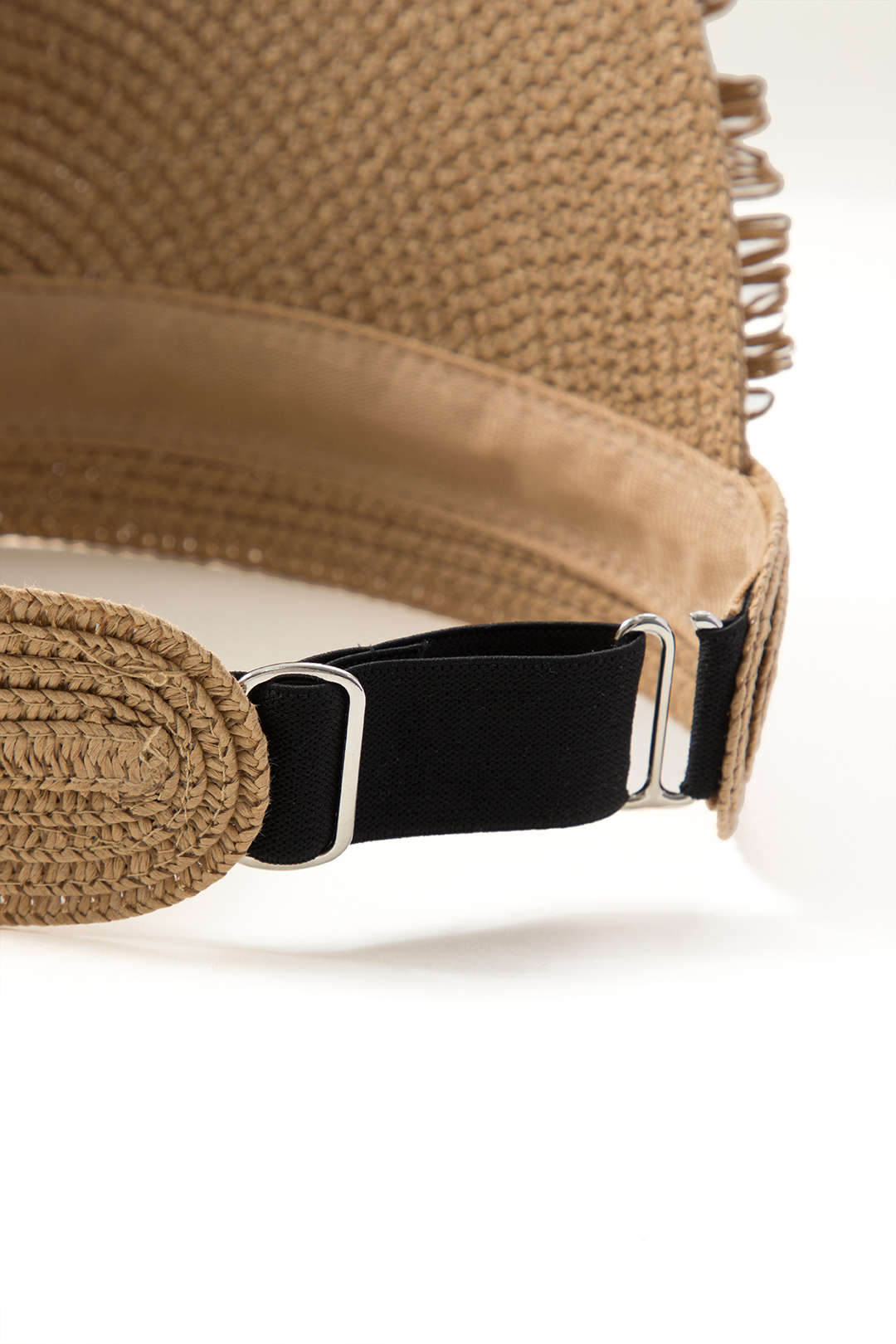 Fringe Brim Straw Visor Hat for Y2K Aesthetic and Coquette Style Outfits Fringe Brim Straw Visor Hat for Y2K Aesthetic and Coquette Style Outfits