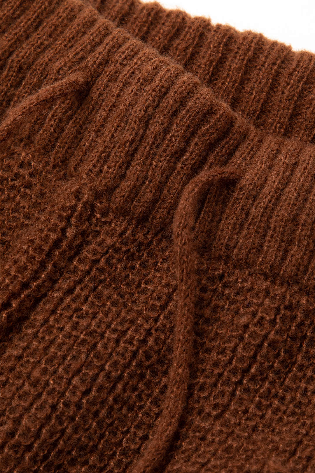 Fringe Detail Turtleneck Sweater & High Waist Knit Pants Set for Y2K Aesthetic Outfits Fringe Detail Turtleneck Sweater & High Waist Knit Pants Set for Y2K Aesthetic Outfits