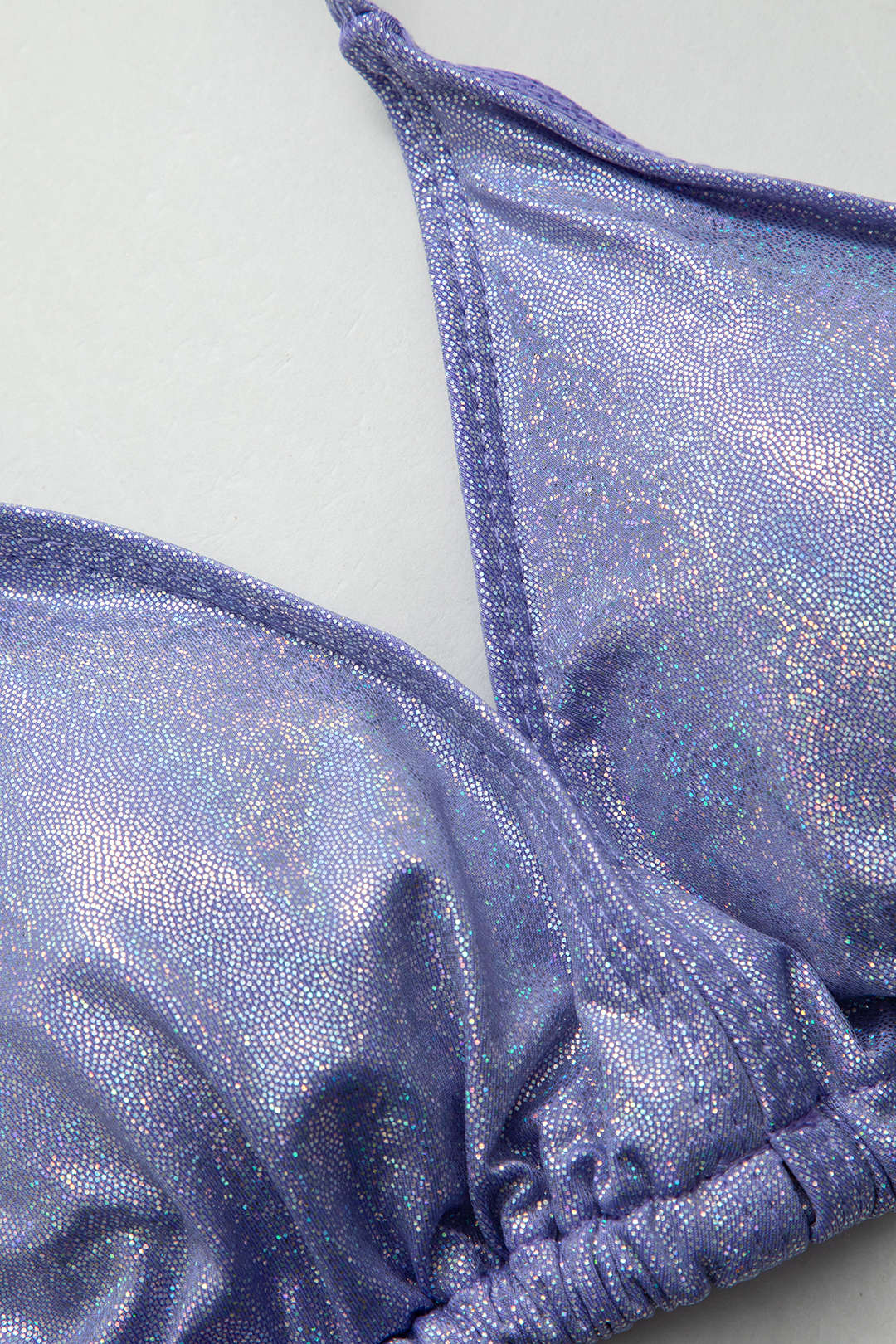 Glitter Halter Tie Bikini & Ruched Skirt 3pc Y2K Aesthetic Swimsuit Set for Trendy Looks Glitter Halter Tie Bikini & Ruched Skirt 3pc Y2K Aesthetic Swimsuit Set for Trendy Looks