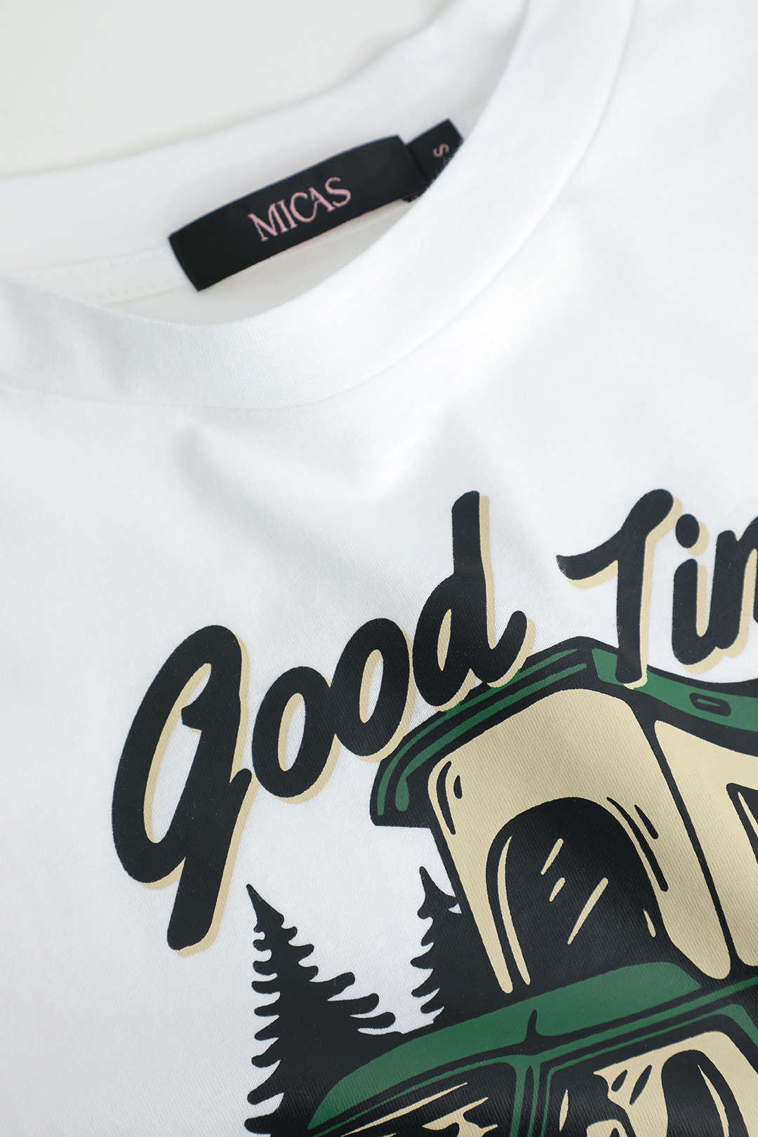 Good Times Y2K Graphic Knot Hem T-Shirt - Trendy Coquette Aesthetic Top Good Times Y2K Graphic Knot Hem T-Shirt - Trendy Coquette Aesthetic Top