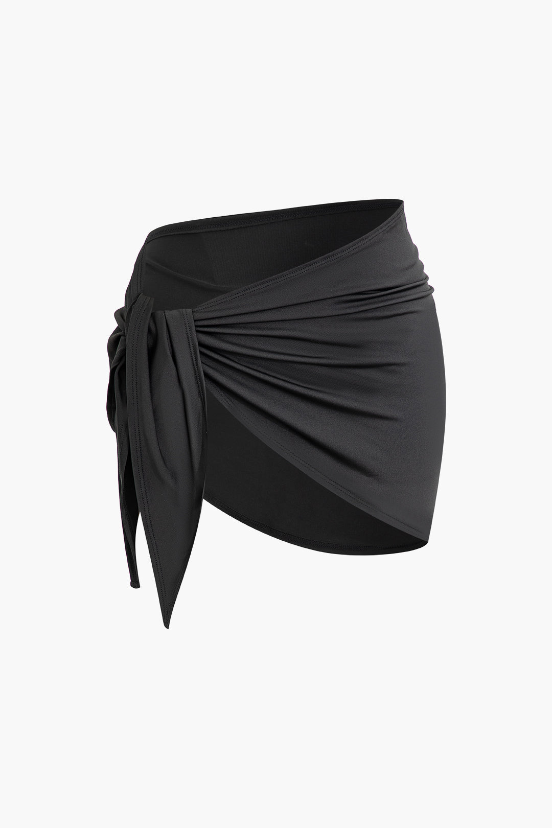 Halter Backless V-Neck Bodysuit with Knot Ruched Skirt Set for Y2K Aesthetic Outfits Halter Backless V-Neck Bodysuit with Knot Ruched Skirt Set for Y2K Aesthetic Outfits