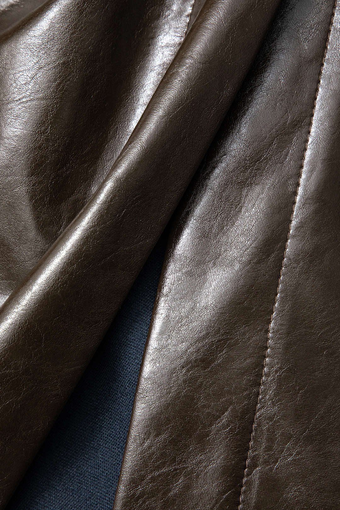 High Waist Faux Leather Slit Maxi Skirt for Y2K Aesthetic and Grunge Style Outfits High Waist Faux Leather Slit Maxi Skirt for Y2K Aesthetic and Grunge Style Outfits